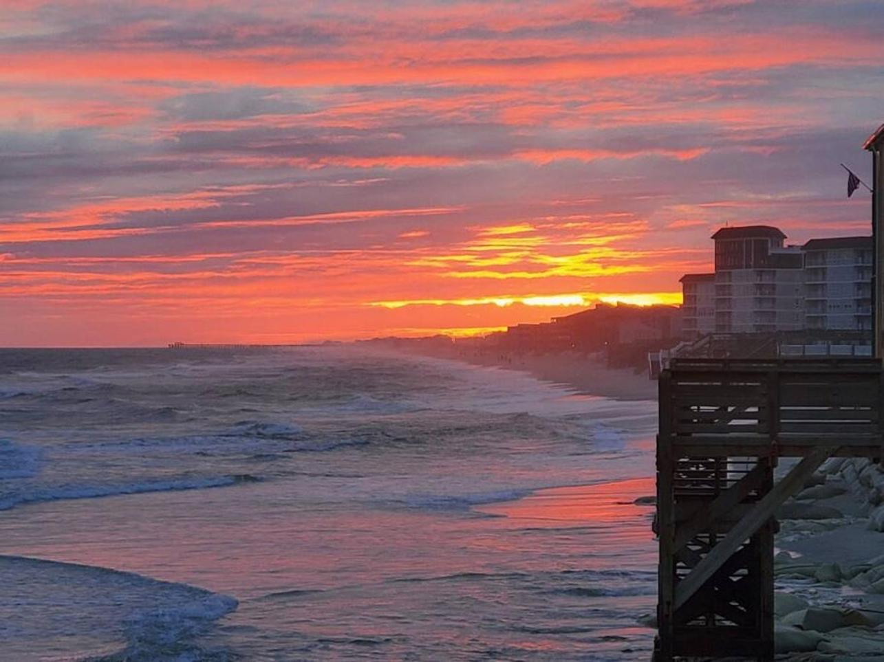 Ocean Front Condo Paradise 168 North Topsail Beach Exterior foto